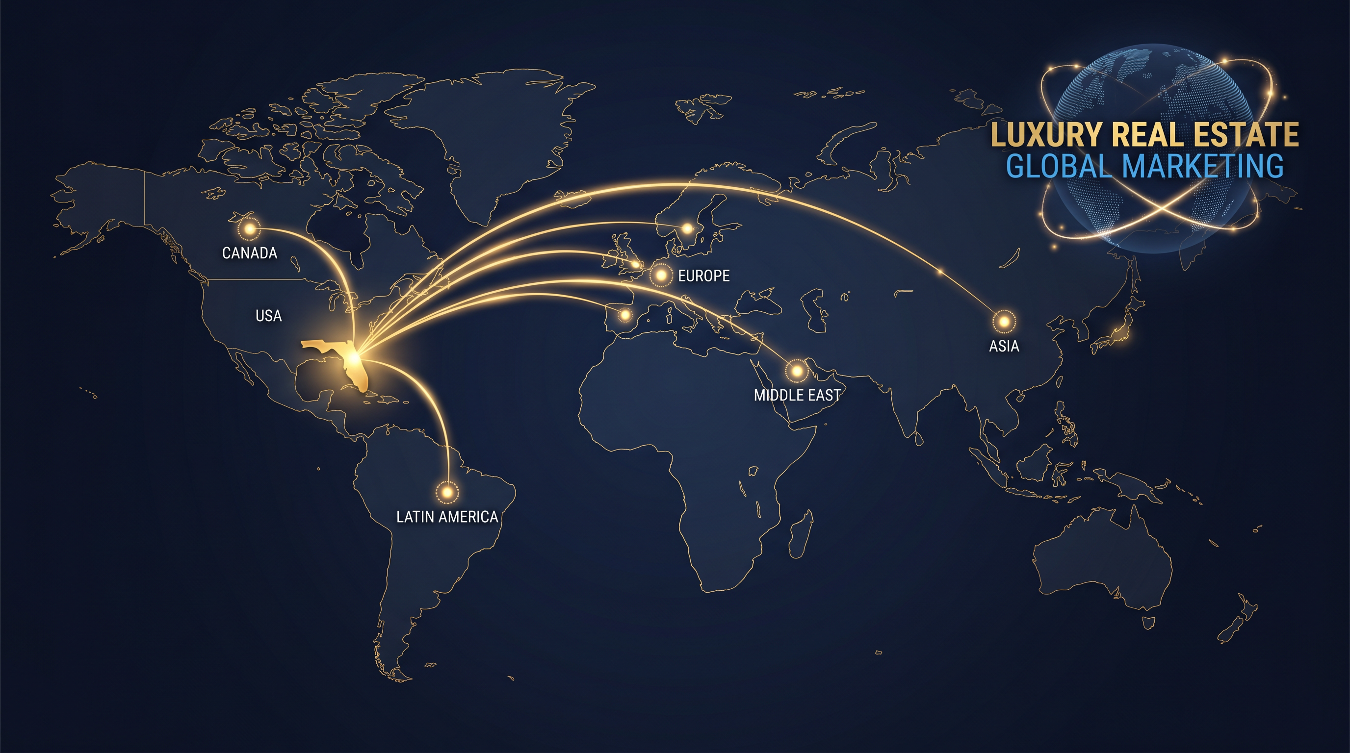 Global marketing reach from Florida